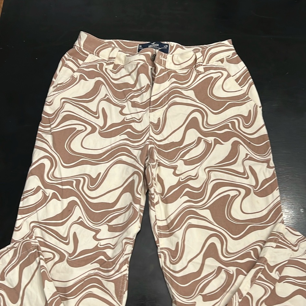 Hollister high rise utility dad pants